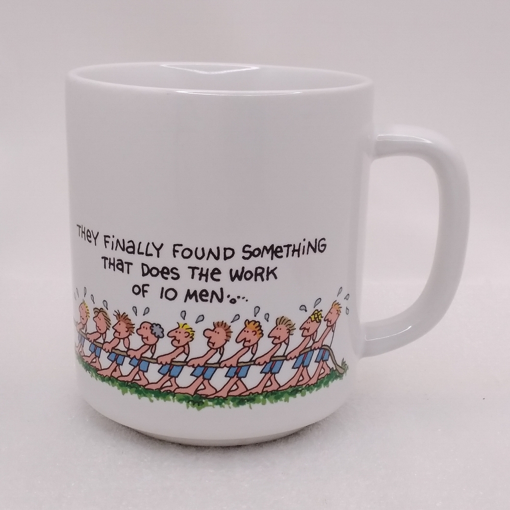 C.M. PAULA MUG They Finally Found Something That Does Work of 10 Men. One Woman. - Picture 2 of 11
